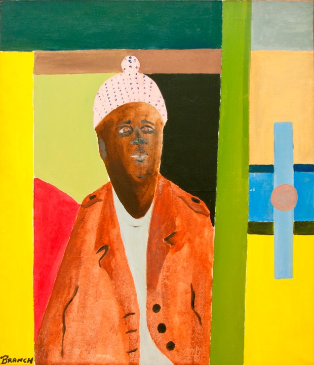 Winston Branch, West Indian (copyright Winston Branch, Rugby Art Gallery and Museum, Rugby Borough Council)